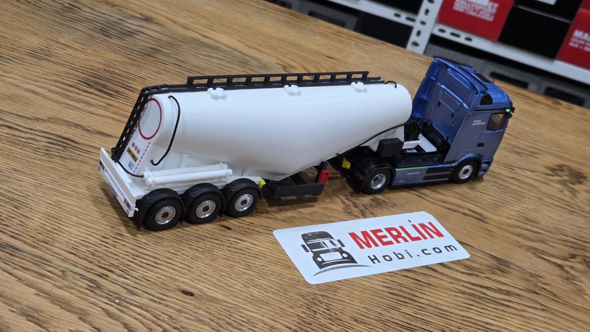 1/43  Mercedes Benz EActros + Silobas Dorse ile Eligor Prokabin mp6