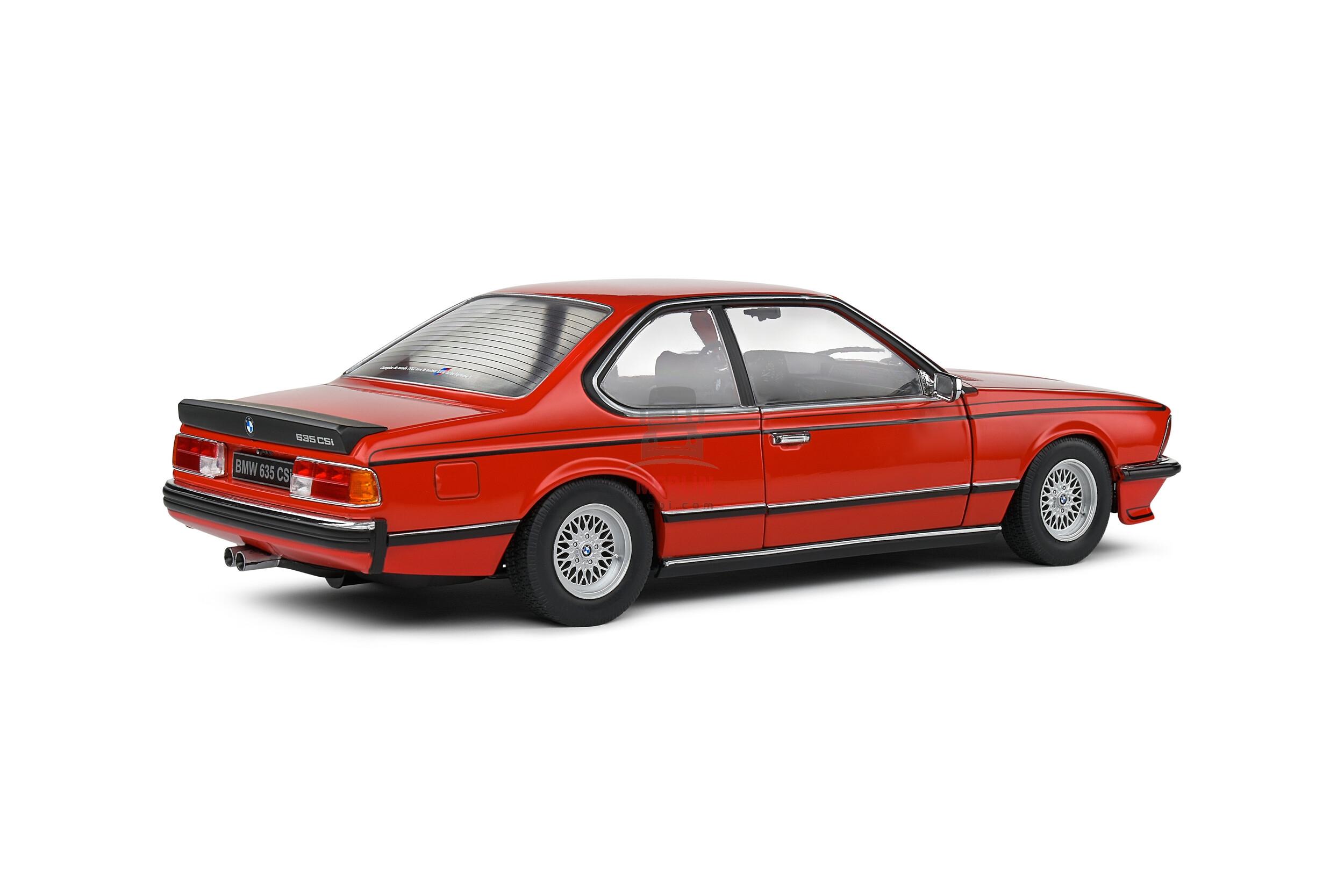 1/18 - BMW 635 CSI (E24) – HENNA RED – 1984 Solido - Merlin Hobi