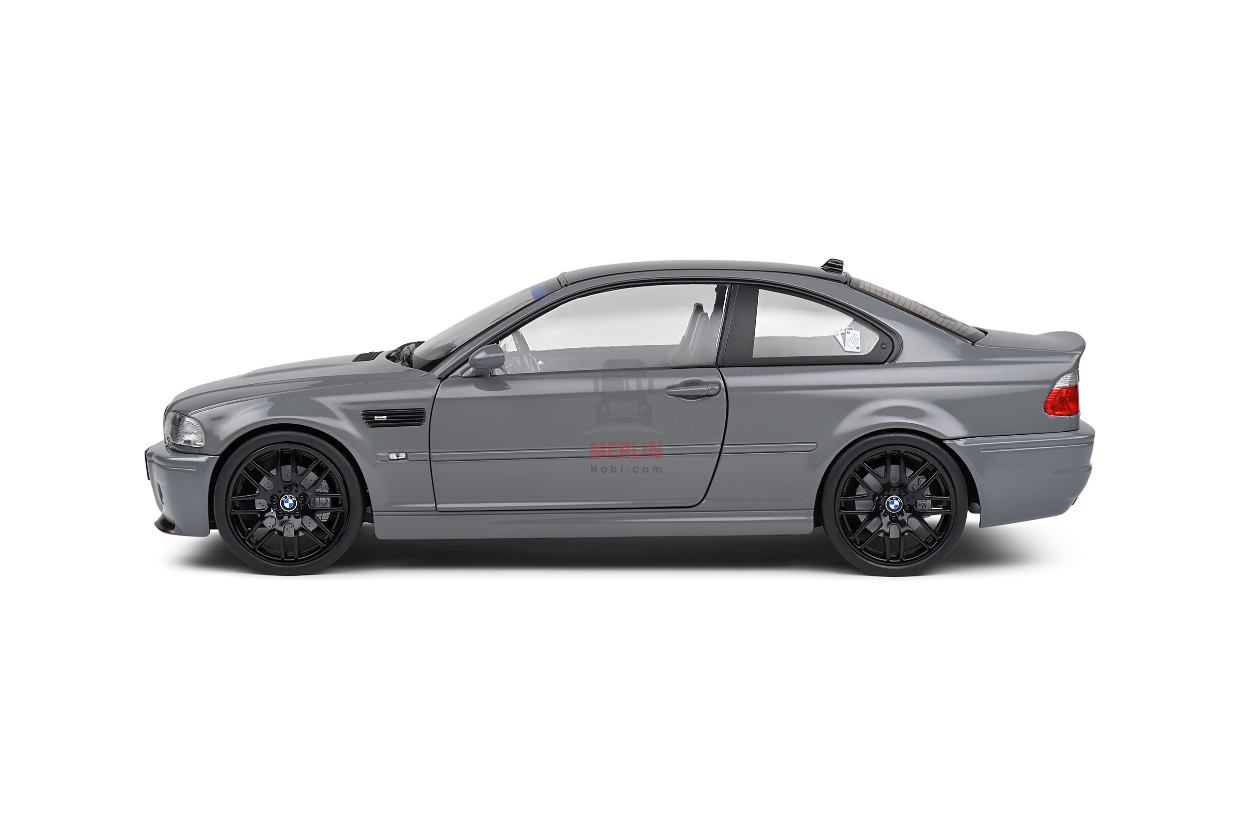 Solido 1/18 Scale S1806508 - BMW E46 M3 COUPE STREETFIGHTERS – Nardo Grey – 2000