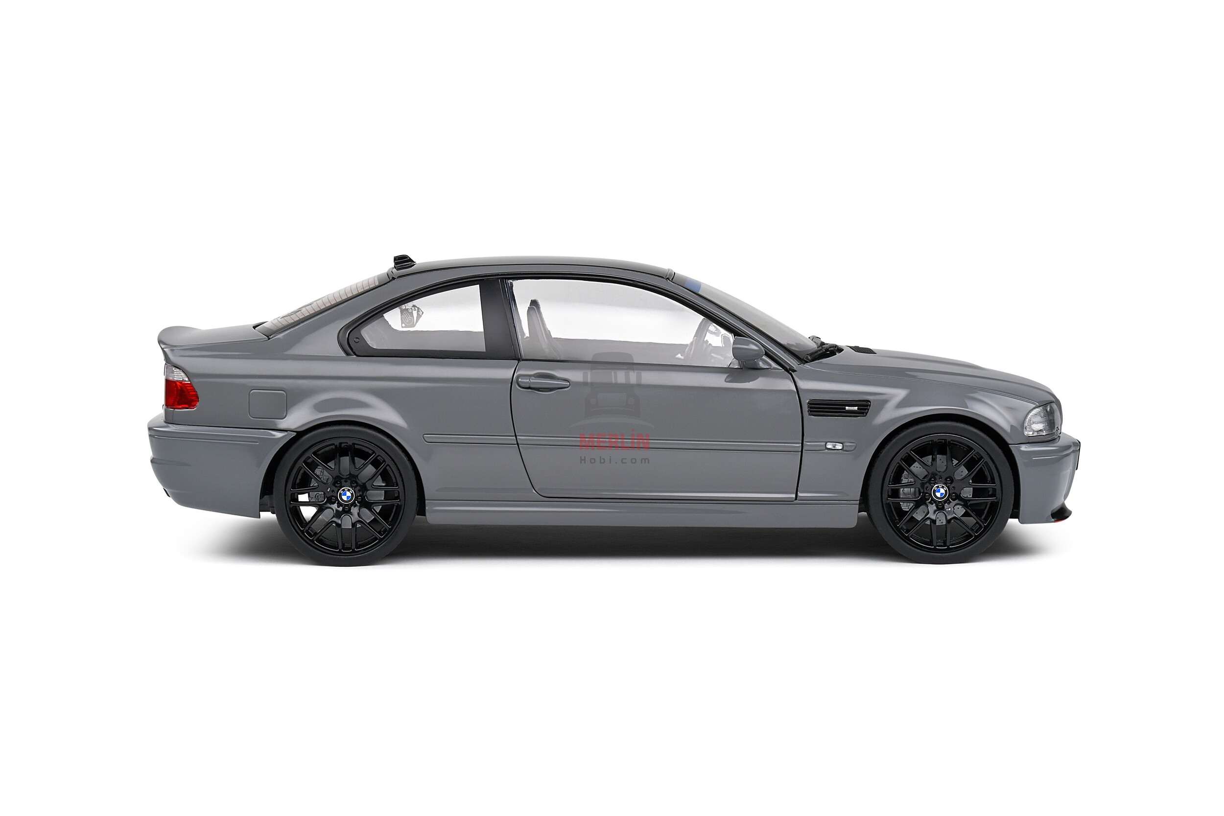 Solido 1/18 Scale S1806508 - BMW E46 M3 COUPE STREETFIGHTERS – Nardo Grey – 2000
