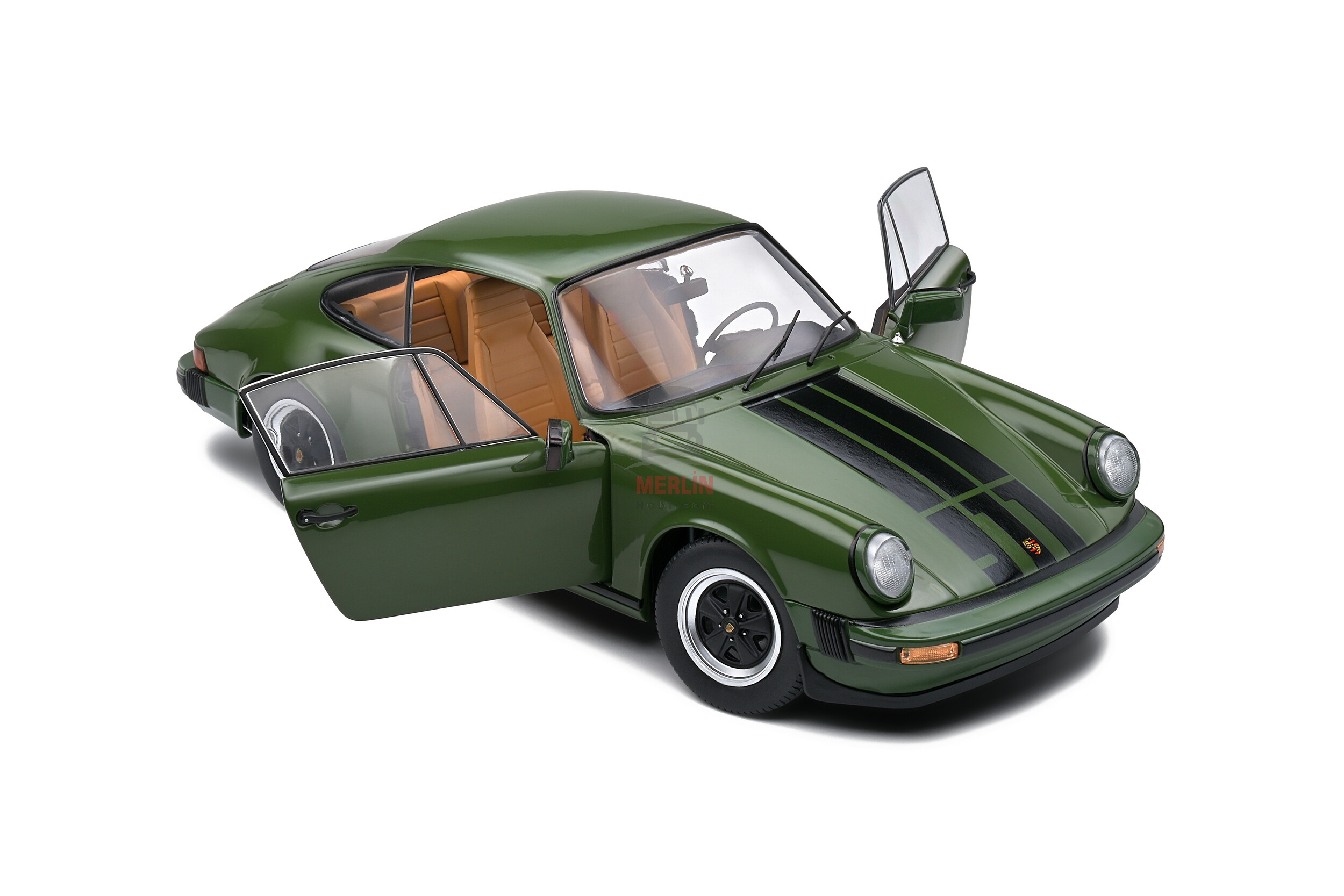 1/18 -PORSCHE 911 SC – OLIVE GREEN – 1978