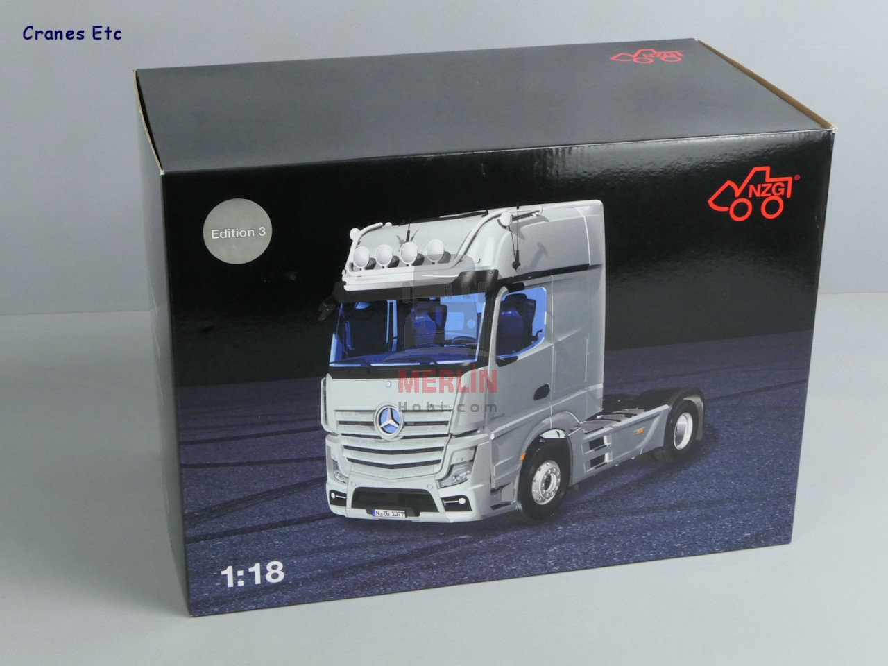 1/18 Mercedes-Benz Actros 1863 GigaSpace 4x2 ’’Edition 3’’