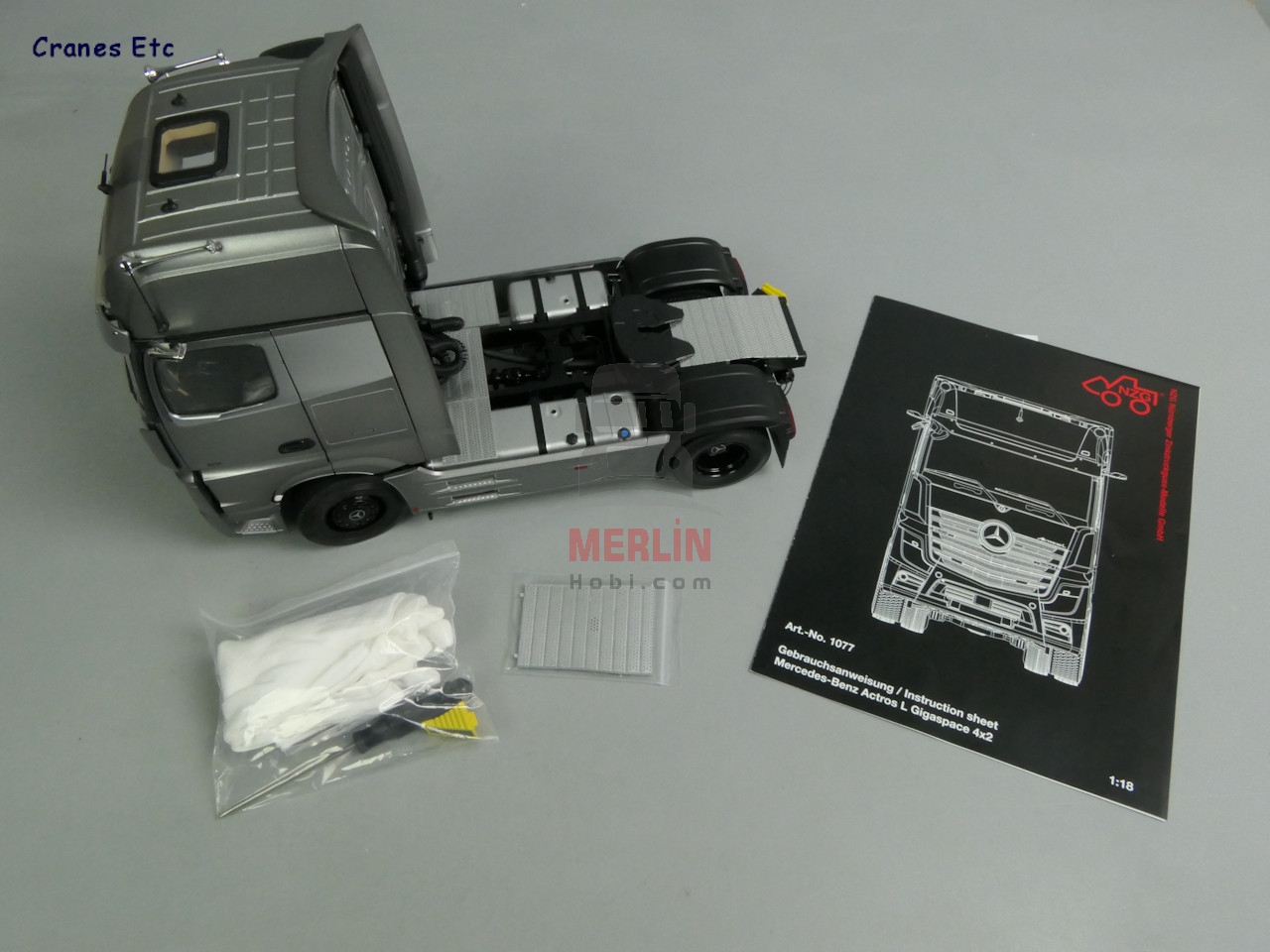 1/18 Mercedes-Benz Actros 1863 GigaSpace 4x2 ’’Edition 3’’