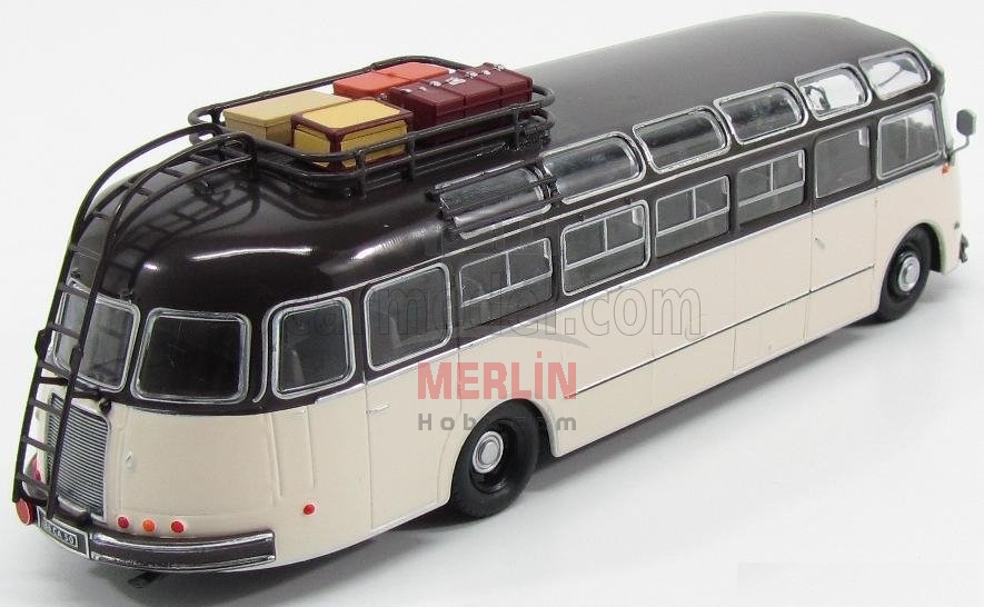 1/43 Ölçek -ikinci el - EDICOLA - ISOBLOC - TYPE 648 DP AUTOBUS 1955 Klasik Otobüs 