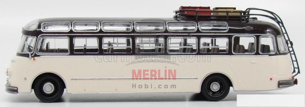 1/43 Ölçek -ikinci el - EDICOLA - ISOBLOC - TYPE 648 DP AUTOBUS 1955 Klasik Otobüs 