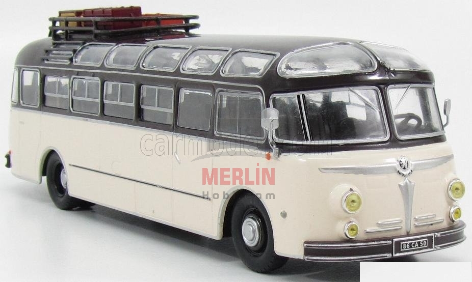 1/43 Ölçek -ikinci el - EDICOLA - ISOBLOC - TYPE 648 DP AUTOBUS 1955 Klasik Otobüs 