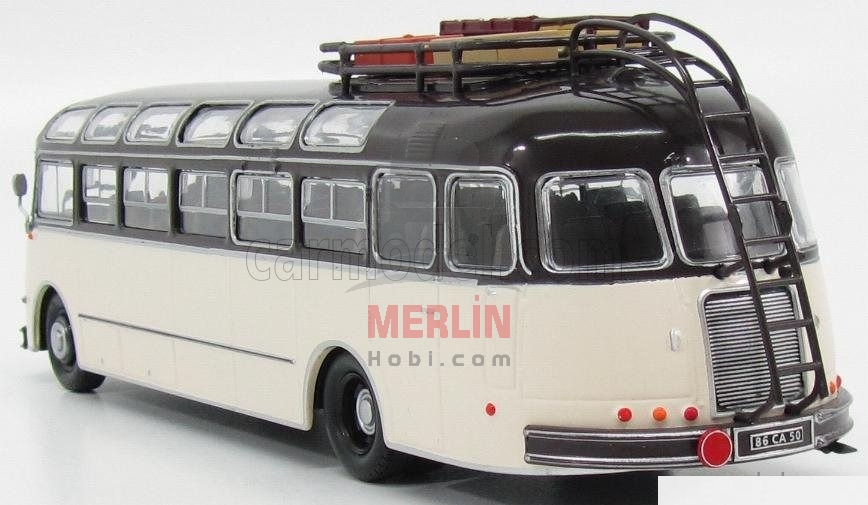 1/43 Ölçek -ikinci el - EDICOLA - ISOBLOC - TYPE 648 DP AUTOBUS 1955 Klasik Otobüs 