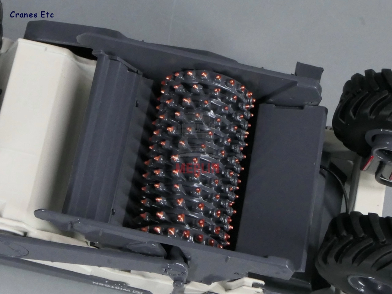 1/50 Wirtgen WR 240 X Soğuk Geri Dönüştürücü ve Toprak Stabilizatörü - sergilenmeye hazır model araç