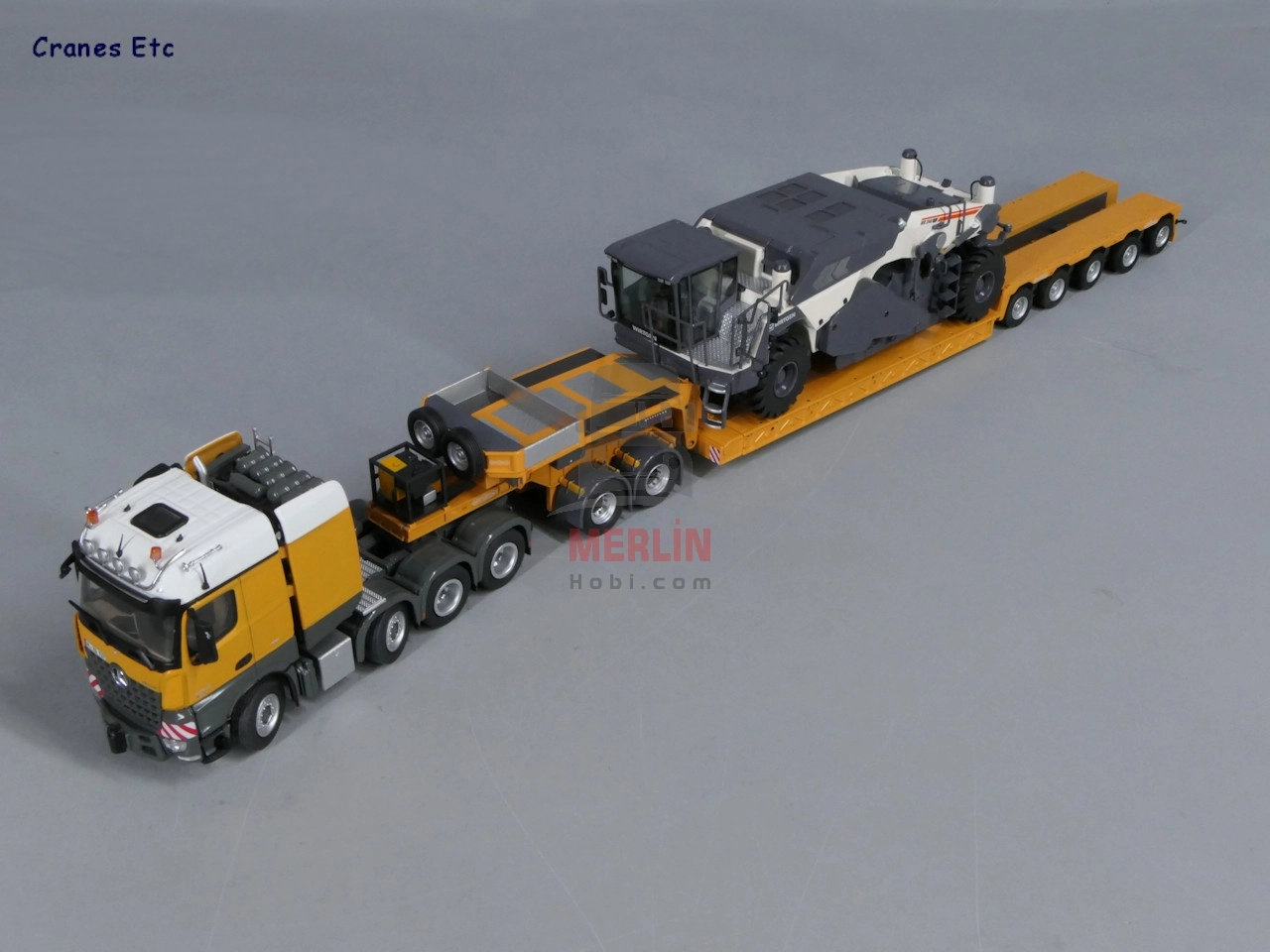 1/50 Wirtgen WR 240 X Soğuk Geri Dönüştürücü ve Toprak Stabilizatörü - sergilenmeye hazır model araç