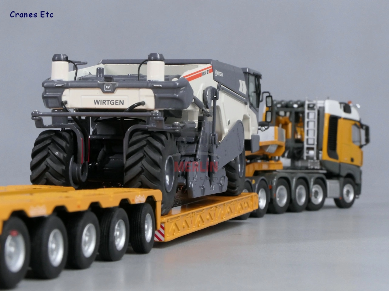1/50 Wirtgen WR 240 X Soğuk Geri Dönüştürücü ve Toprak Stabilizatörü - sergilenmeye hazır model araç
