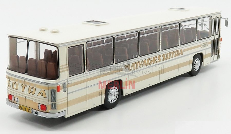 1/43 Ölçek - ikinci el -EDICOLA - SAVIEM - E7L AUTOBUS CANADA 1970 Klasik Otobüs 