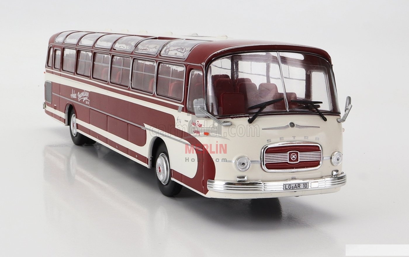 1/43 Ölçek -ikinci el -EDICOLA - SETRA - S14 AUTOBUS 1966 Klasik Otobüs 