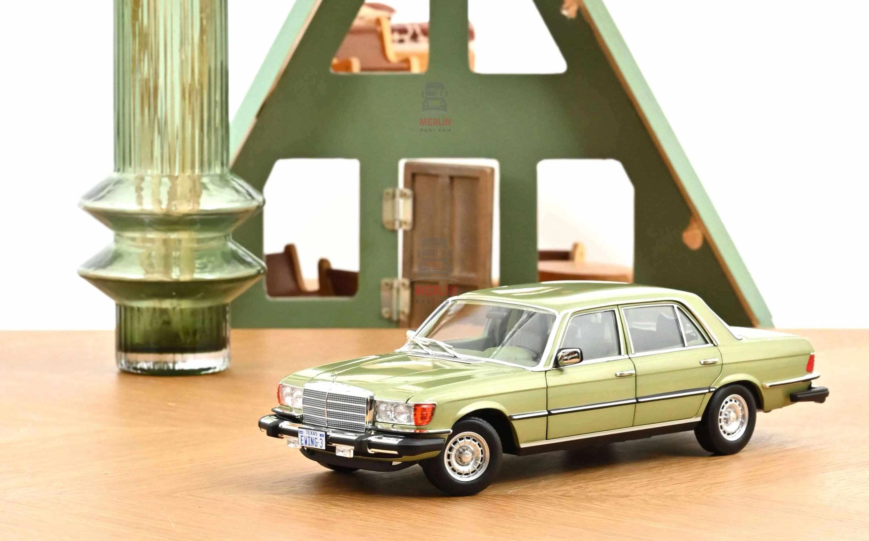 1/18 Norev Mercedes-Benz S-Class 450 SEL 6.9 Green 