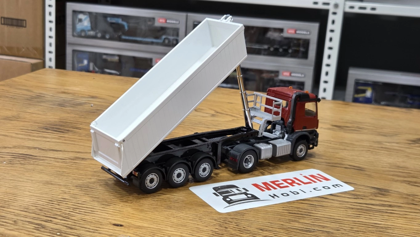 1/50 Mercedes-Benz Arocs 4x2 + SCHMITZ CARGOBULL kasalı damperli kamyon’’