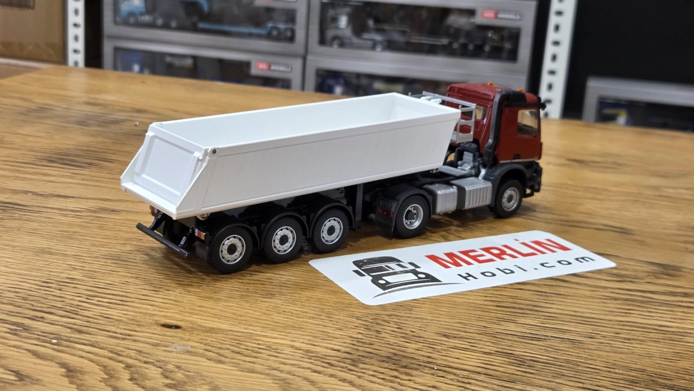 1/50 Mercedes-Benz Arocs 4x2 + SCHMITZ CARGOBULL kasalı damperli kamyon’’