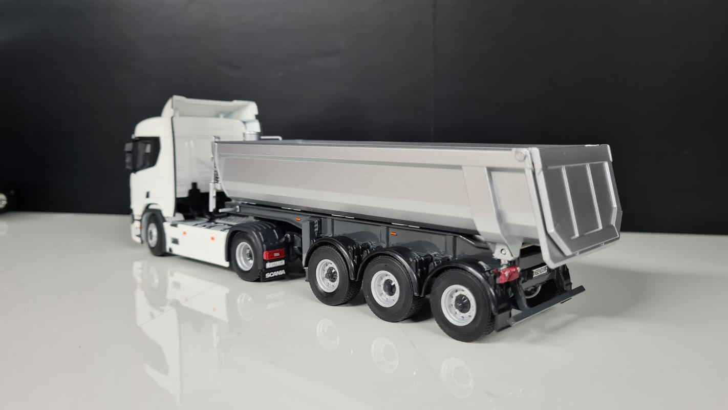 1/50 Scania R730 4x2 + Damper Dorseli Tır Çekici