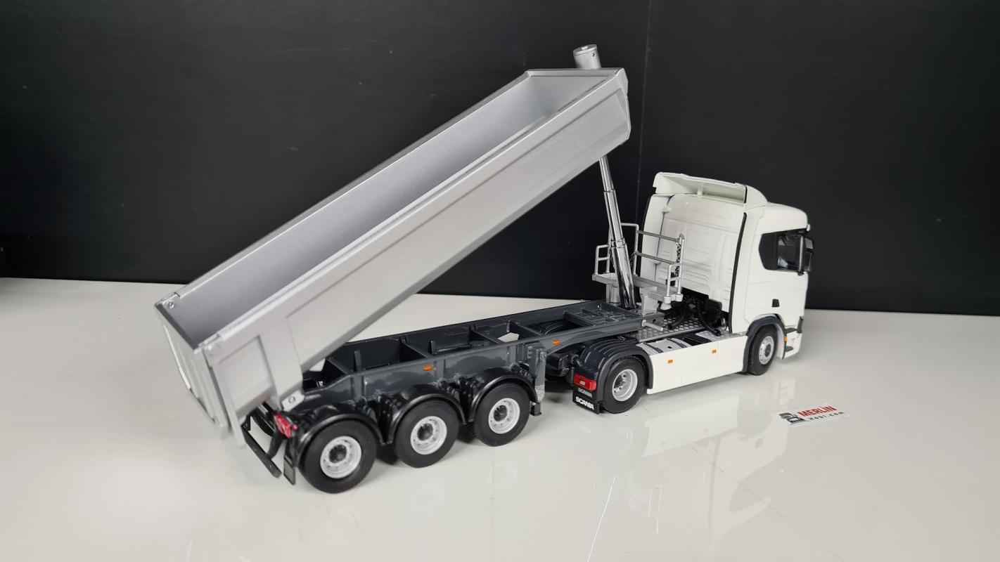1/50 Scania R730 4x2 + Damper Dorseli Tır Çekici