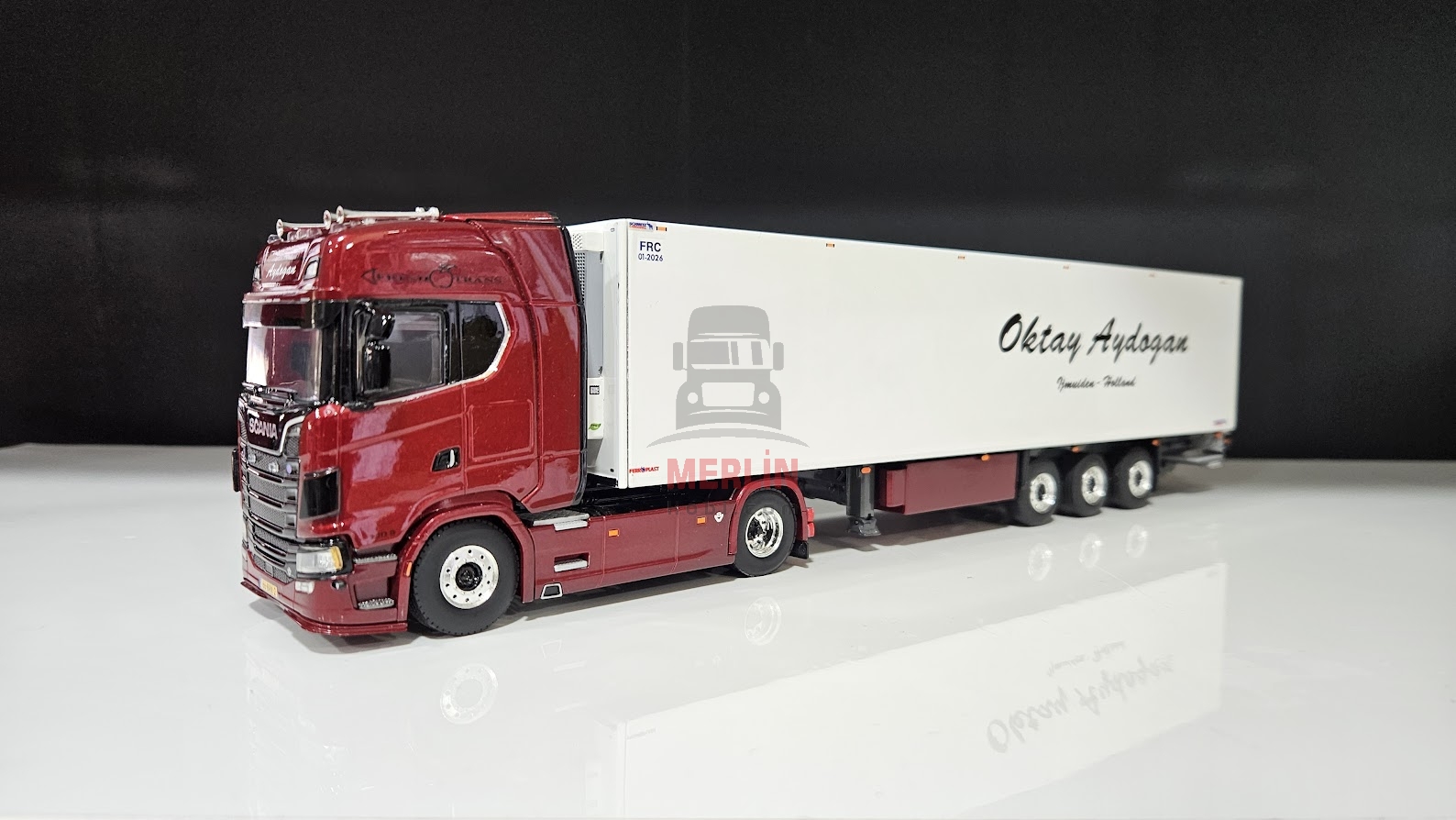 1/50 Scania S770 Highline + Trailer Wsi Model - Merlin Hobi