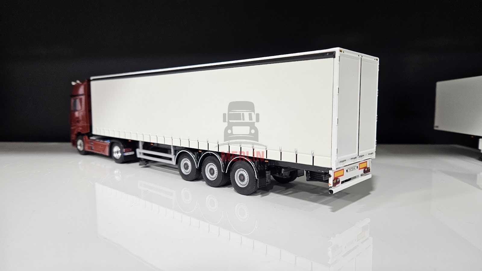 1/50 - Mercedes ACTROS L MP5  4X2 + Tenteli  Trailer