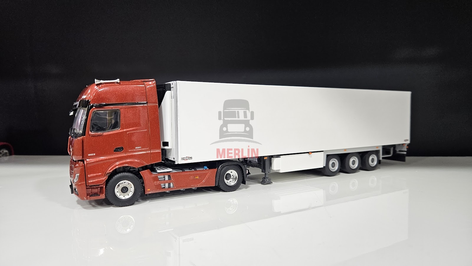 1/50 - Mercedes ACTROS L MP5  4X2 + Frigo Soğutuculu Trailer