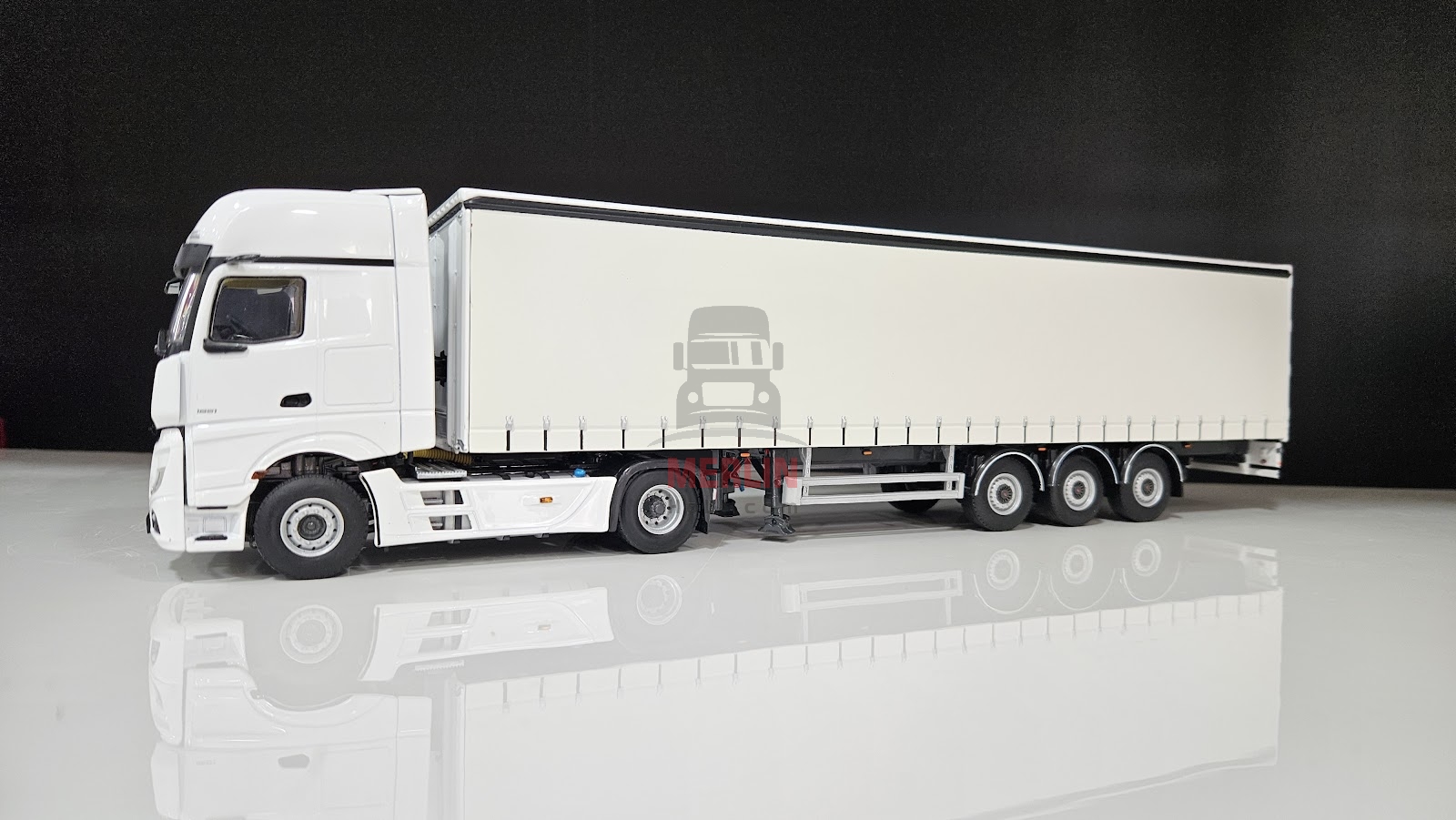 1/50 - Mercedes ACTROS MP5 4X2 + Tenteli Trailer