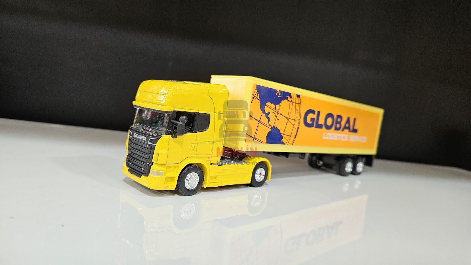 1/64 - Scania 4x2 ve Dorse  Welly Tır Çekici