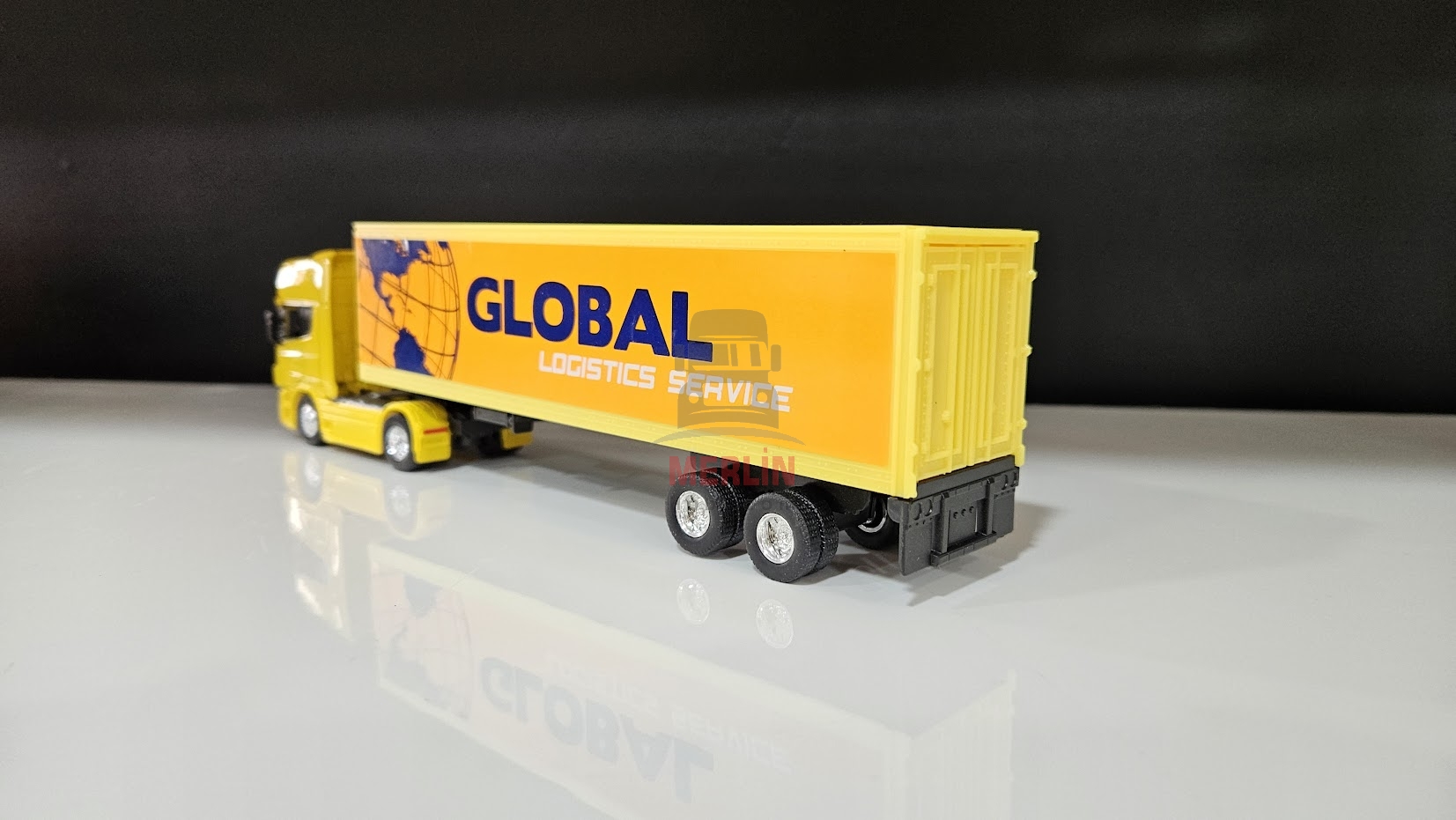 1/64 - Scania 4x2 ve Dorse  Welly Tır Çekici