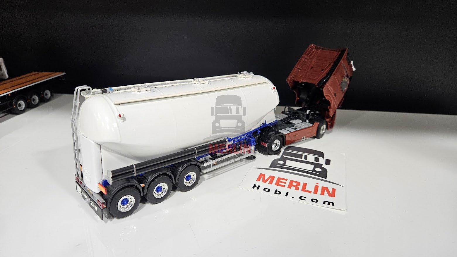 1/50 Mercedes Actros L  4x2 + Silobas Trailer Tır Çekici