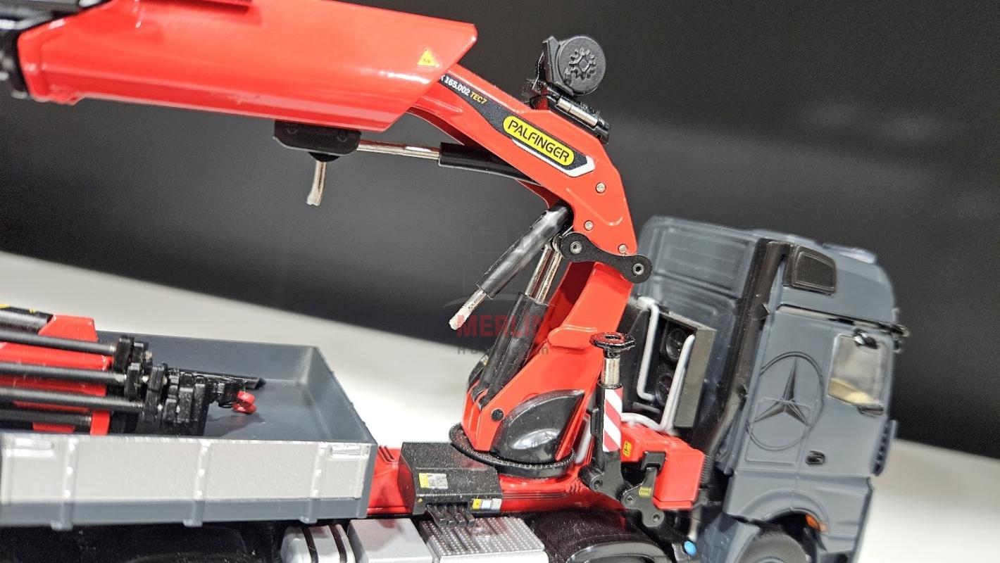 ikinci el - Mercedes AROCS BIG SPACE 8X4 + PALFINGER PK 165.002 TEC7 + JIB Vinçler