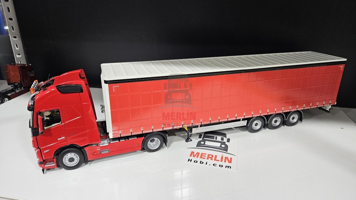 1/32 Marge Volvo FH5 4x2 + Tent Trailer Red Colour