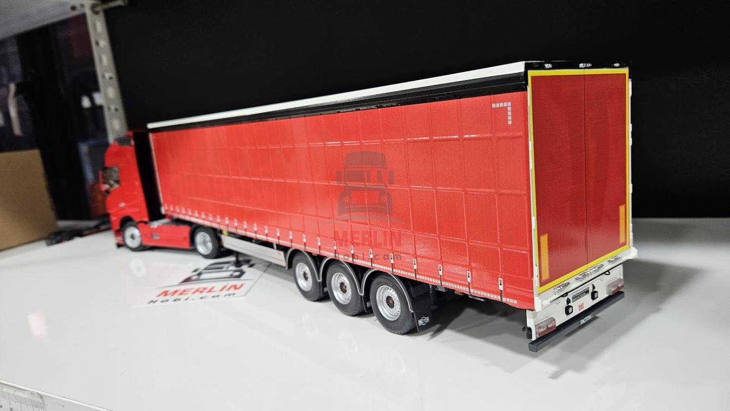 1/32 Marge Volvo FH5 4x2 + Tent Trailer Red Colour