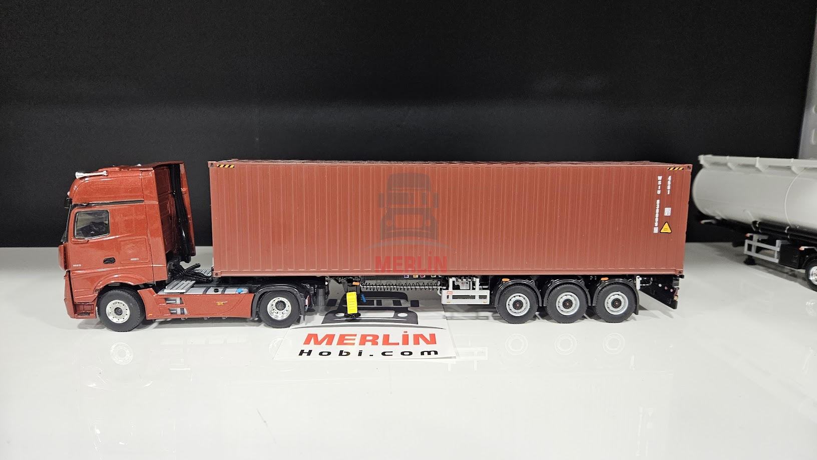 1/50 - Mercedes Actros L 1853 4X2  + 40ft Konteyner + Dorse -wsi