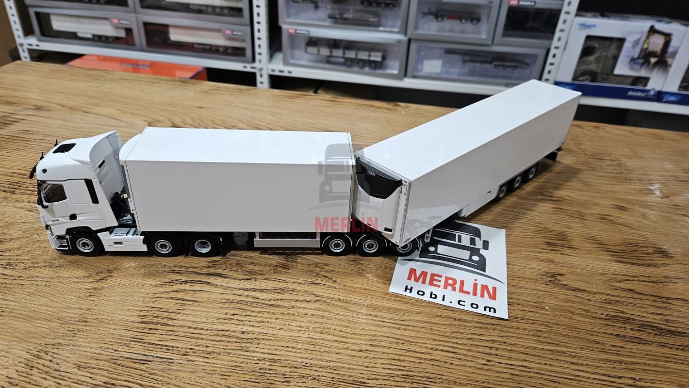 1/50 Renault T Range Evo  + LZV Dolly + Frigo Trailer