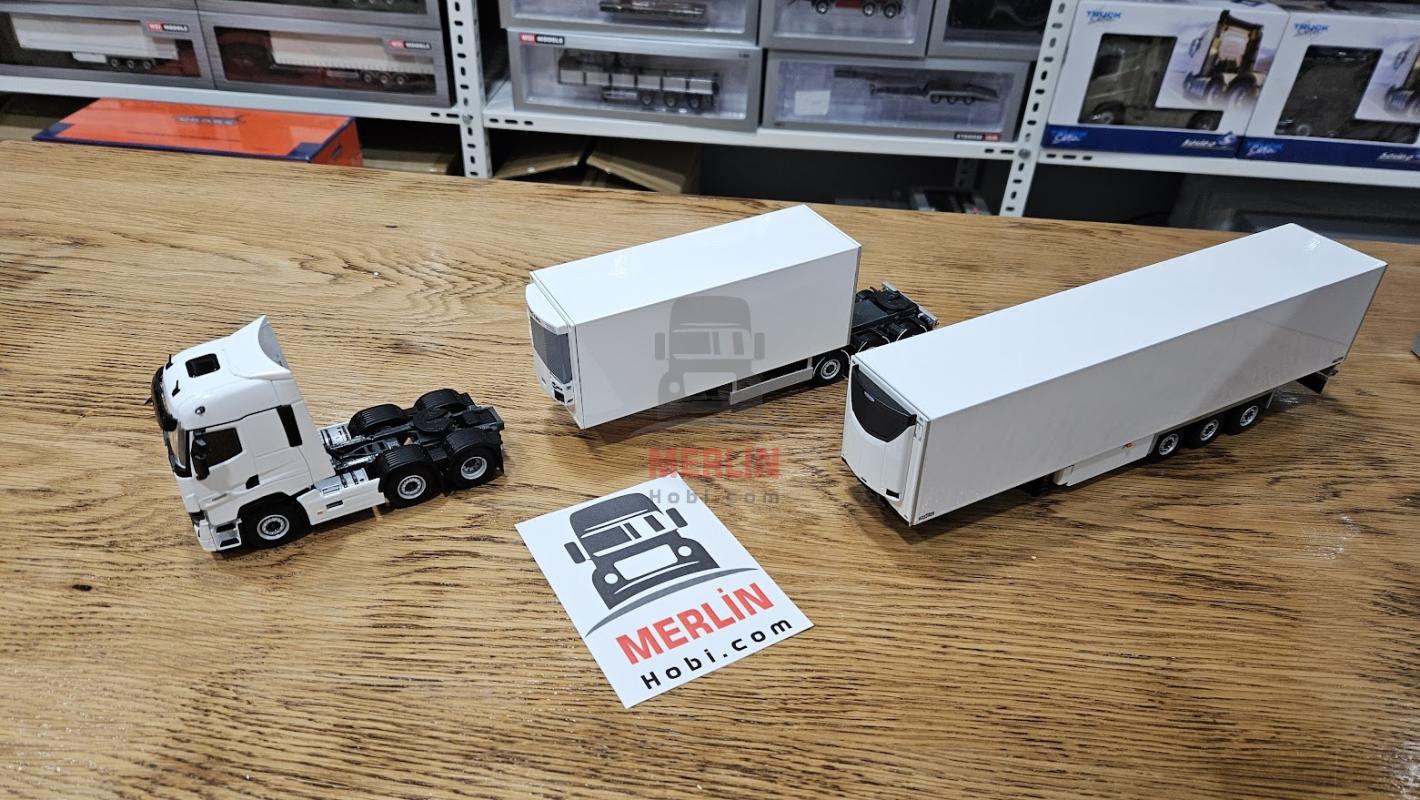 1/50 Renault T Range Evo  + LZV Dolly + Frigo Trailer