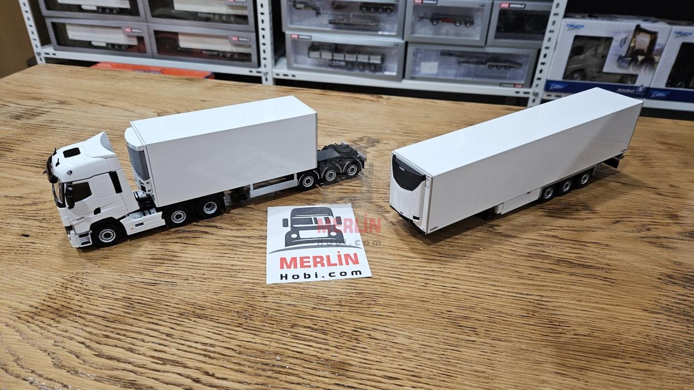 1/50 Renault T Range Evo  + LZV Dolly + Frigo Trailer