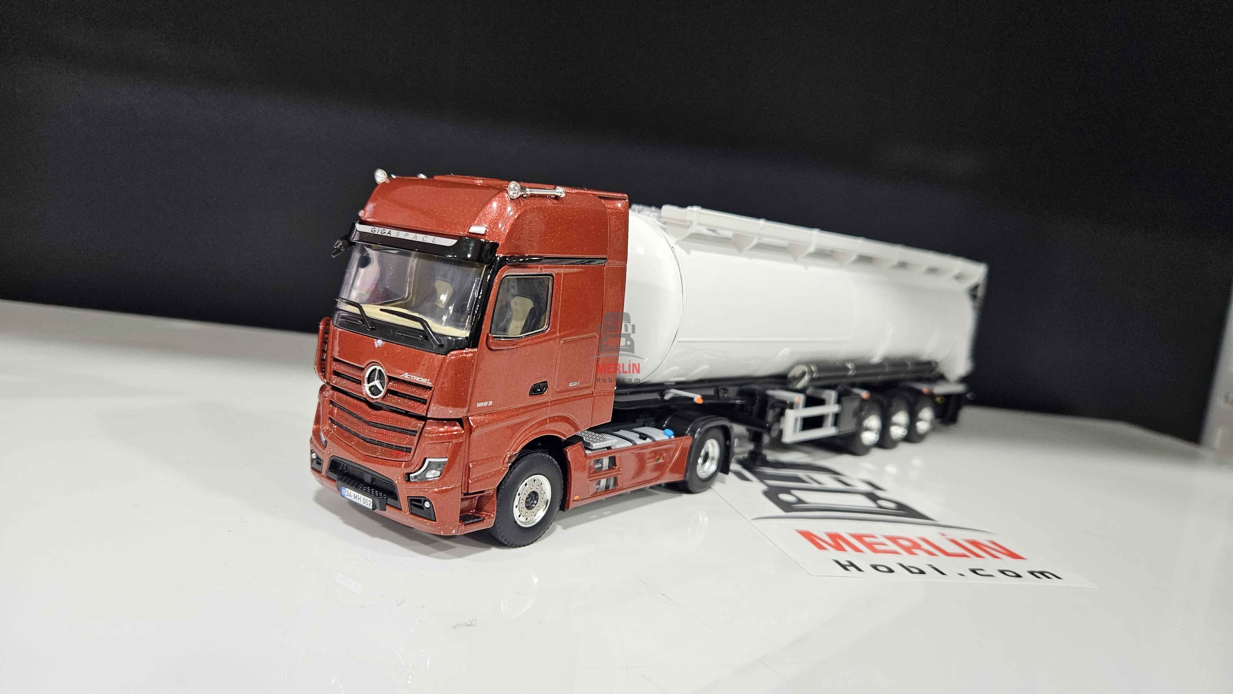 1/50 - Mercedes ACTROS L 1853 MP5 4x2 + Tanker Dorseli  Tır Çekici