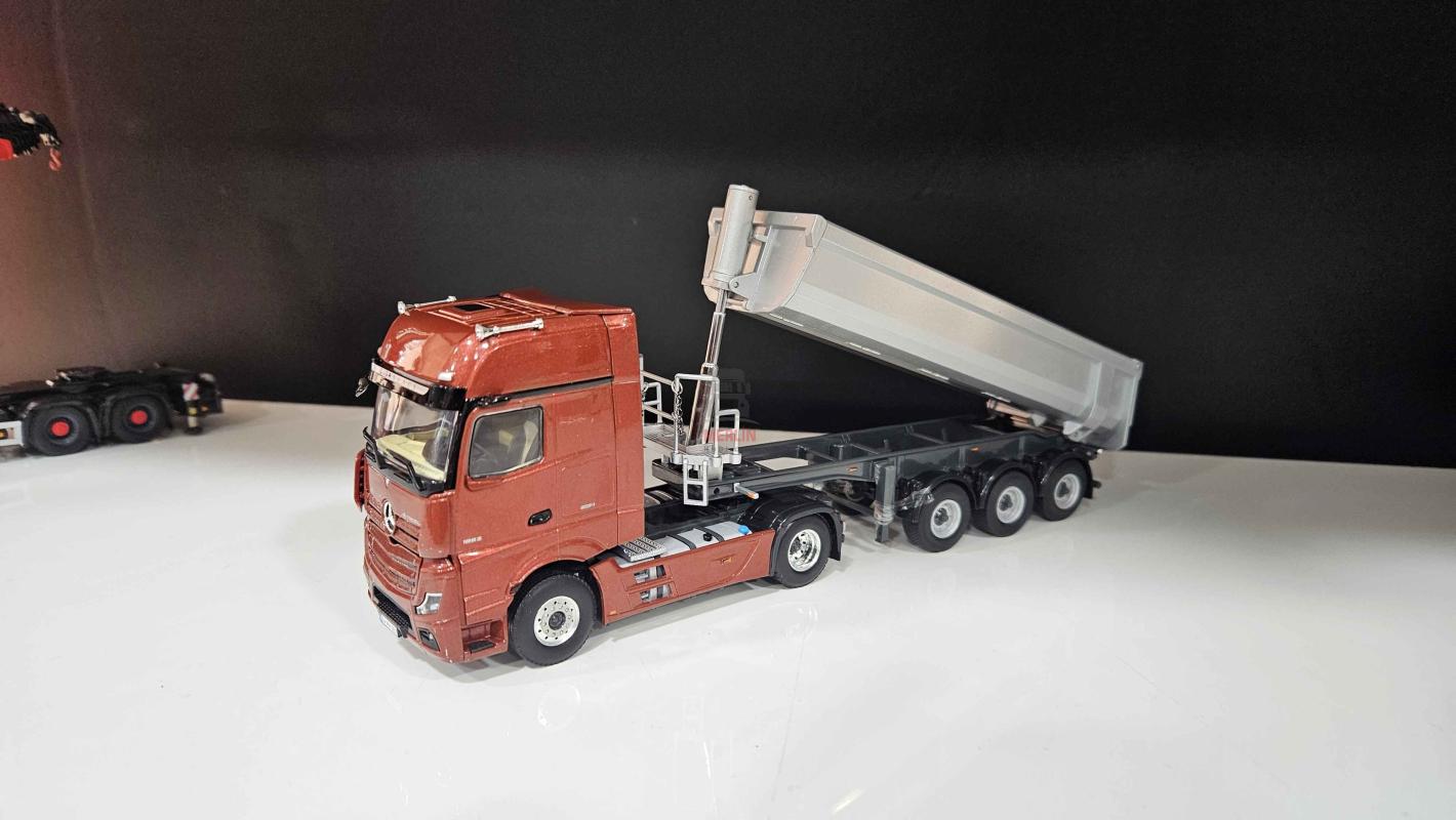 1/50 - Mercedes ACTROS L 1853 MP5  4x2 + Damper Dorseli Tır Çekici
