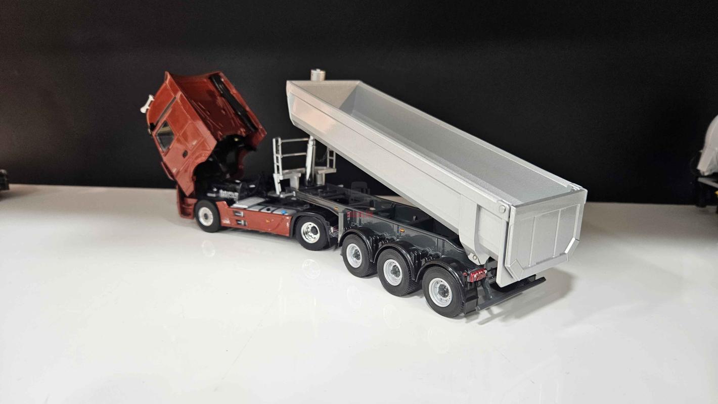 1/50 - Mercedes ACTROS L 1853 MP5  4x2 + Damper Dorseli Tır Çekici