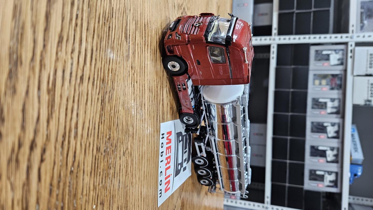 1/50 - Mercedes ACTROS L 1853 MP5 4x2 + Krom Tanker Dorseli -Hobur