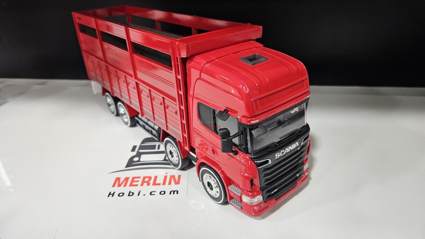 1/32 - Scania 8x4 V8 R730 Topline Özel imalat Kamyon