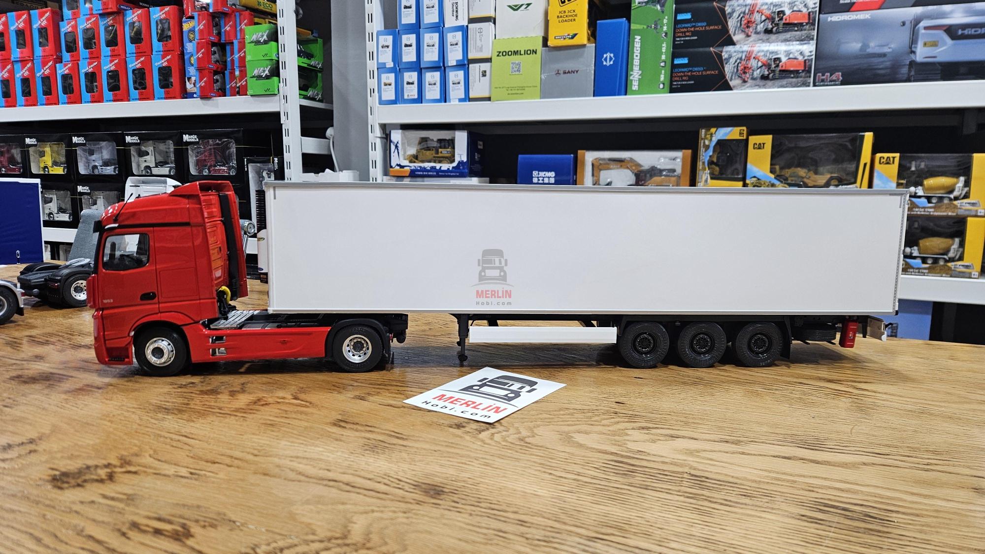 1/24 MERCEDES-BENZ ACTROS + Frigo Soğutuculu Treyler – Solido