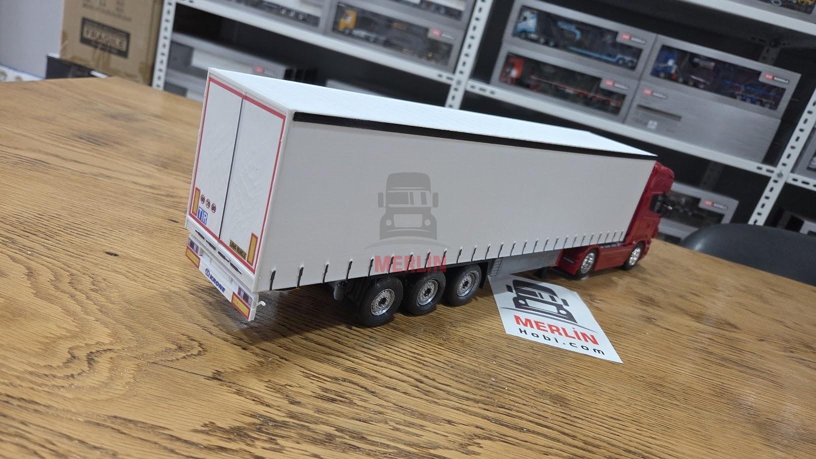 1/32 - Scania V8 R730 ve Tenteli Dorseli  Özel imalat