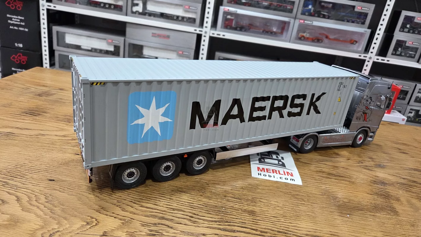 1/24 Scania 580S Highline + Konteyner Dorse - MAERSK  – Solido
