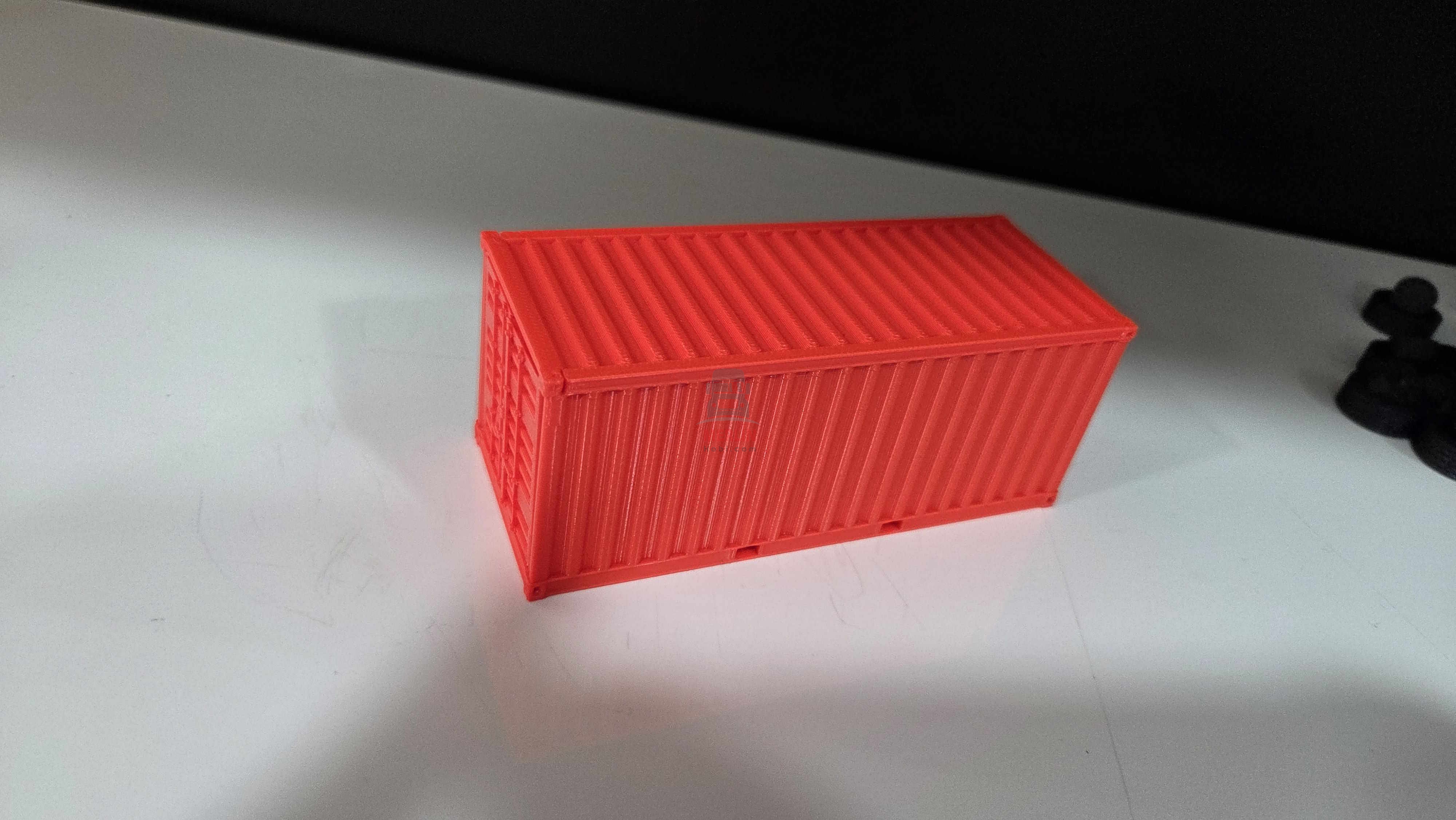 1/50 Konteyner Kırmızı Renk 20 ft  -  Plastik