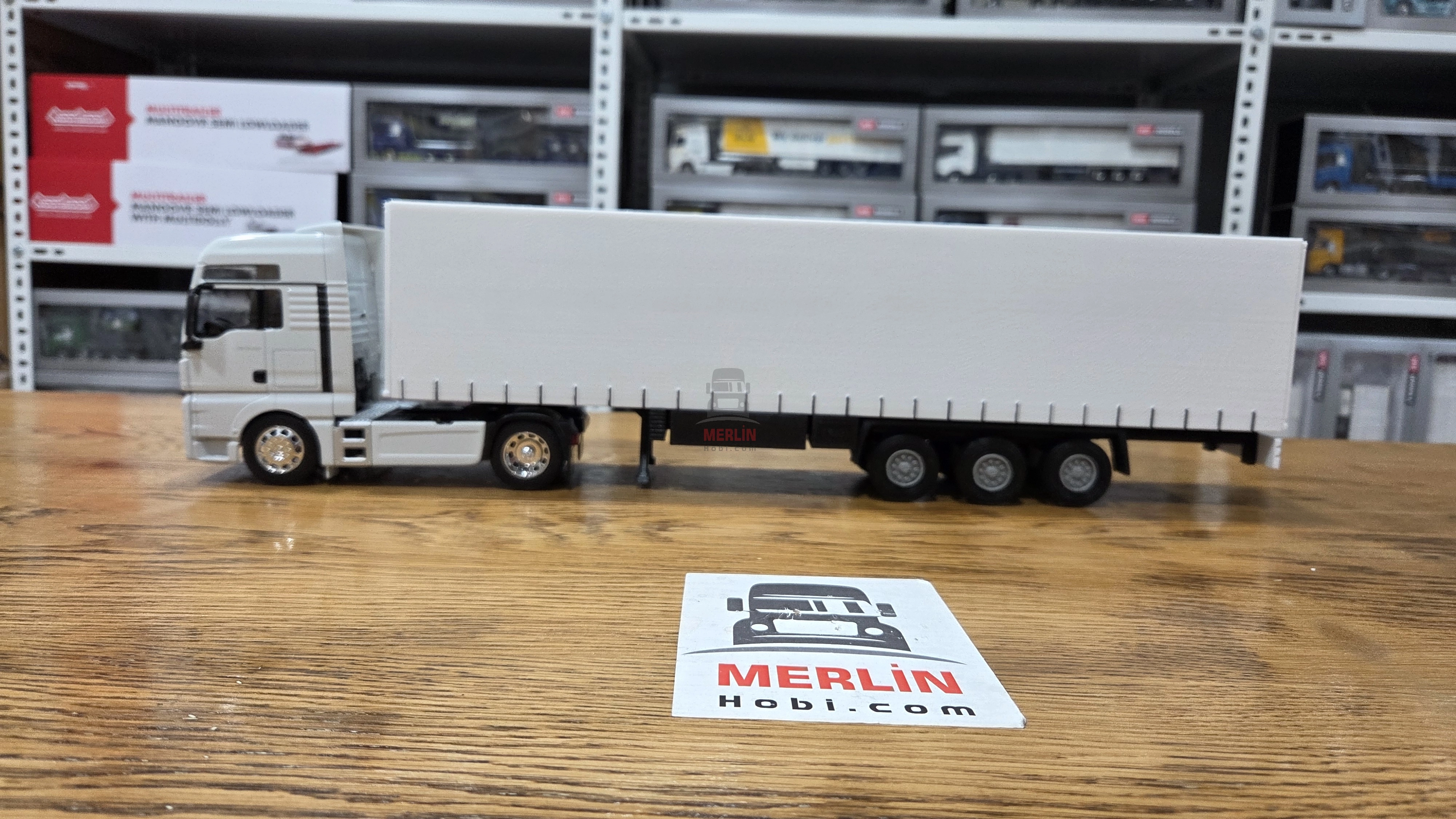 1/32 - Man TGX XXL 4x2 ve Tenteli Dorseli  Özel imalat
