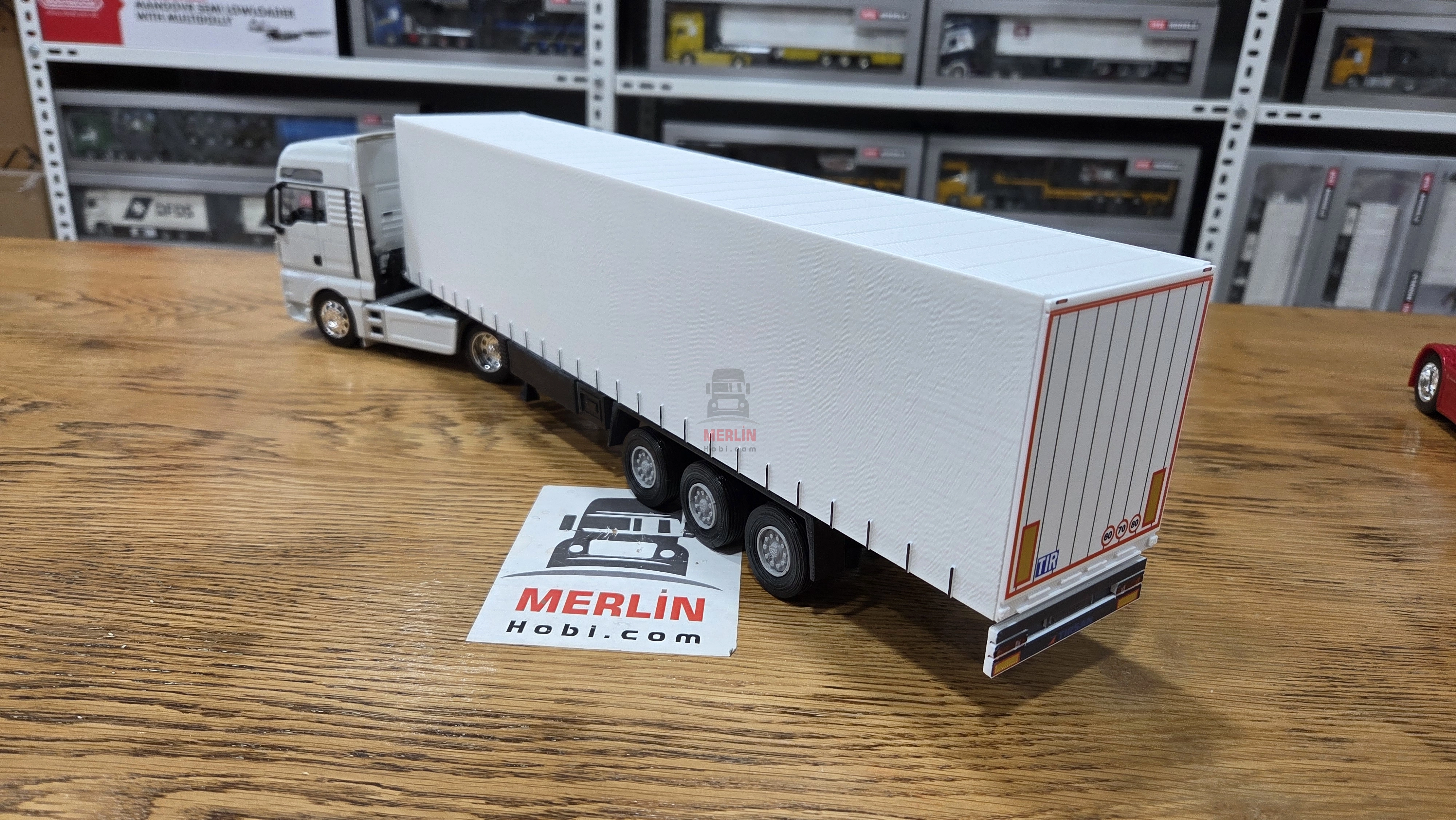 1/32 - Man TGX XXL 4x2 ve Tenteli Dorseli  Özel imalat