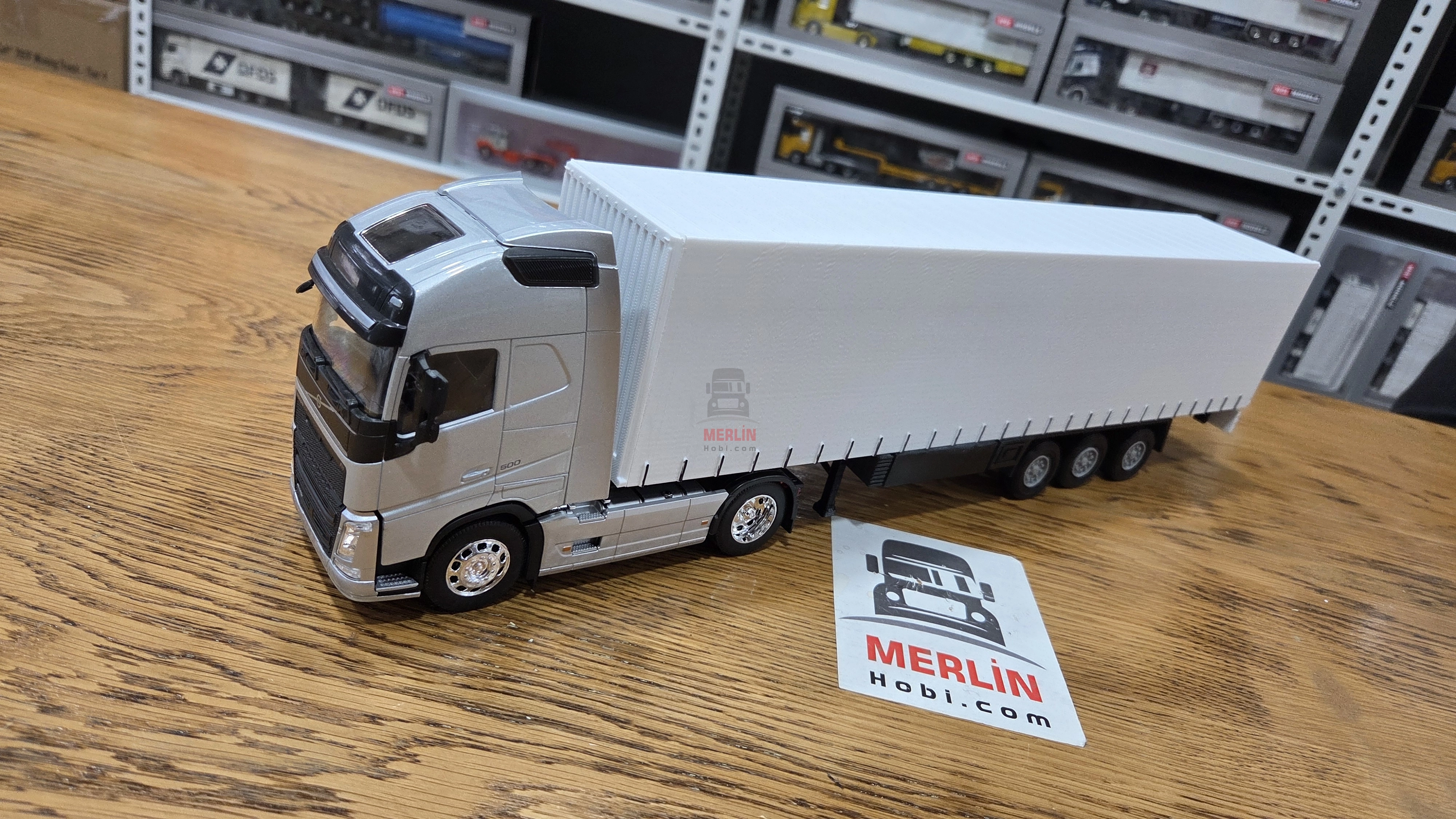 1/32 - VOLVO FH4 FH500 4x2 ve Tenteli Dorseli  Özel imalat
