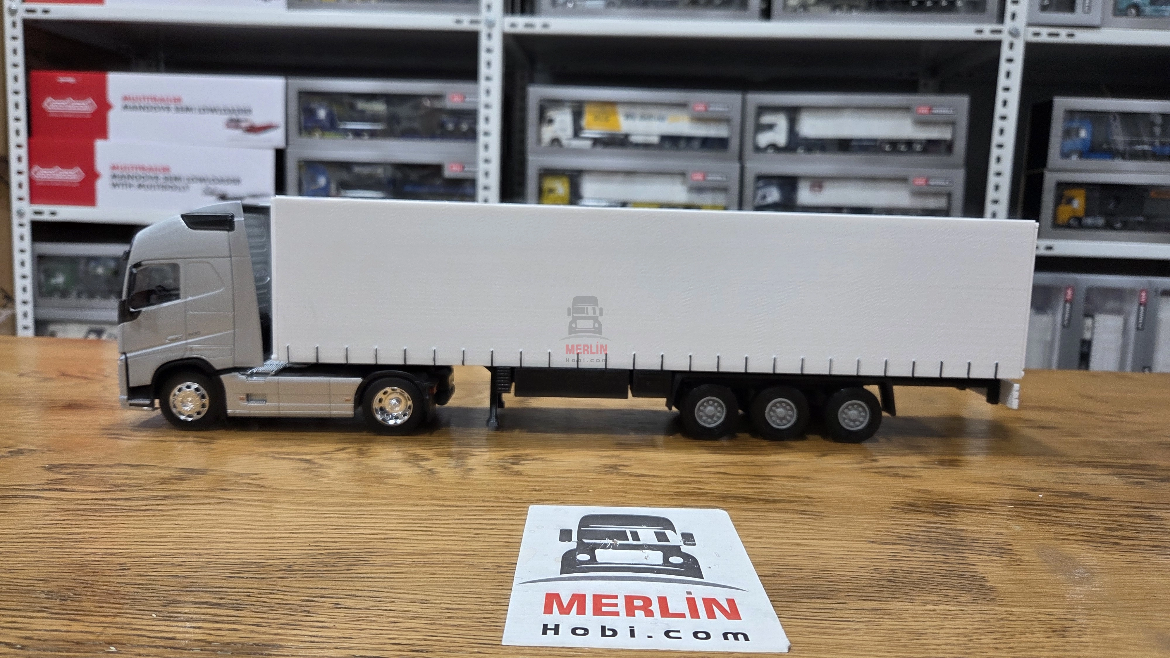 1/32 - VOLVO FH4 FH500 4x2 ve Tenteli Dorseli  Özel imalat