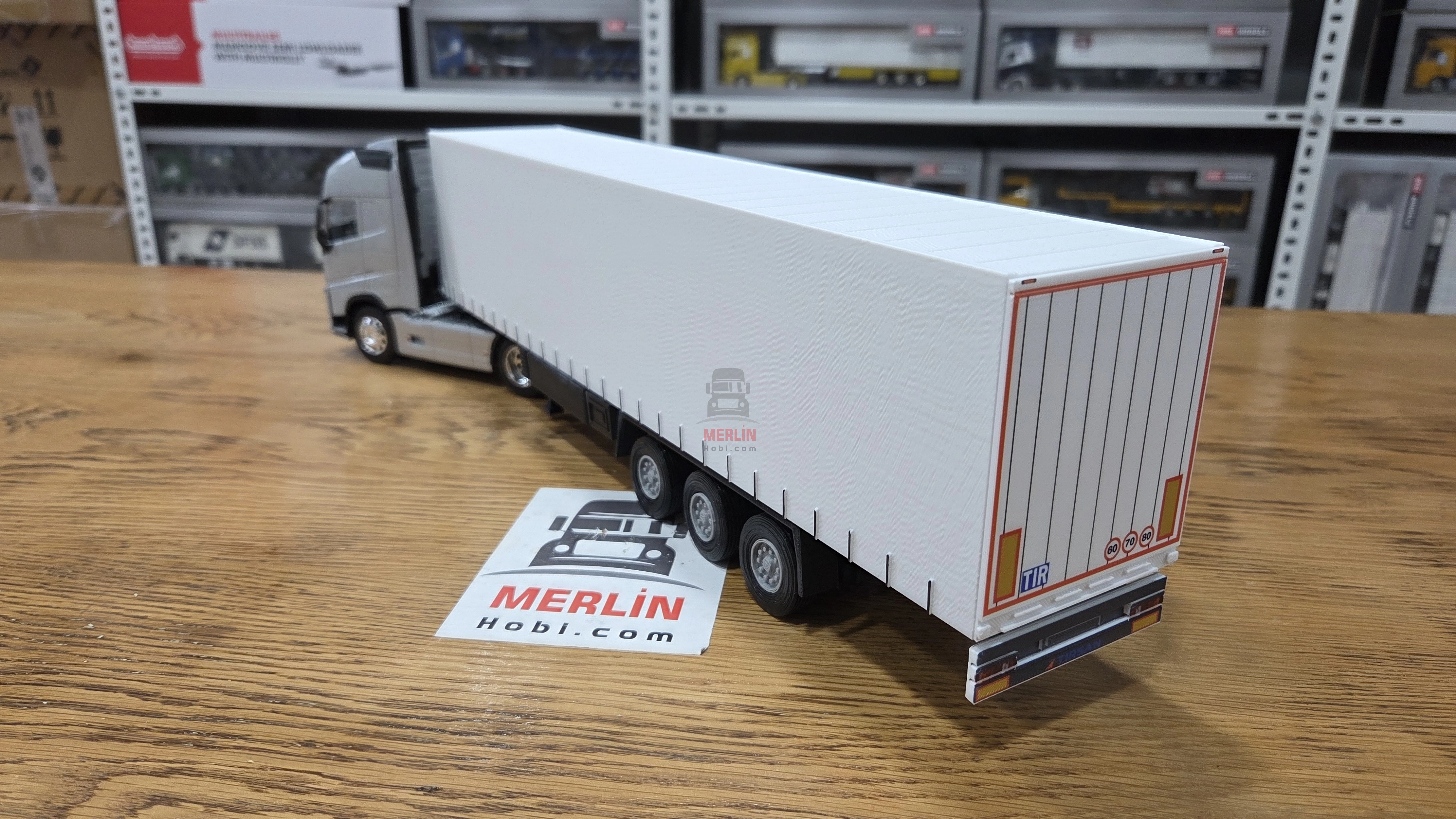 1/32 - VOLVO FH4 FH500 4x2 ve Tenteli Dorseli  Özel imalat