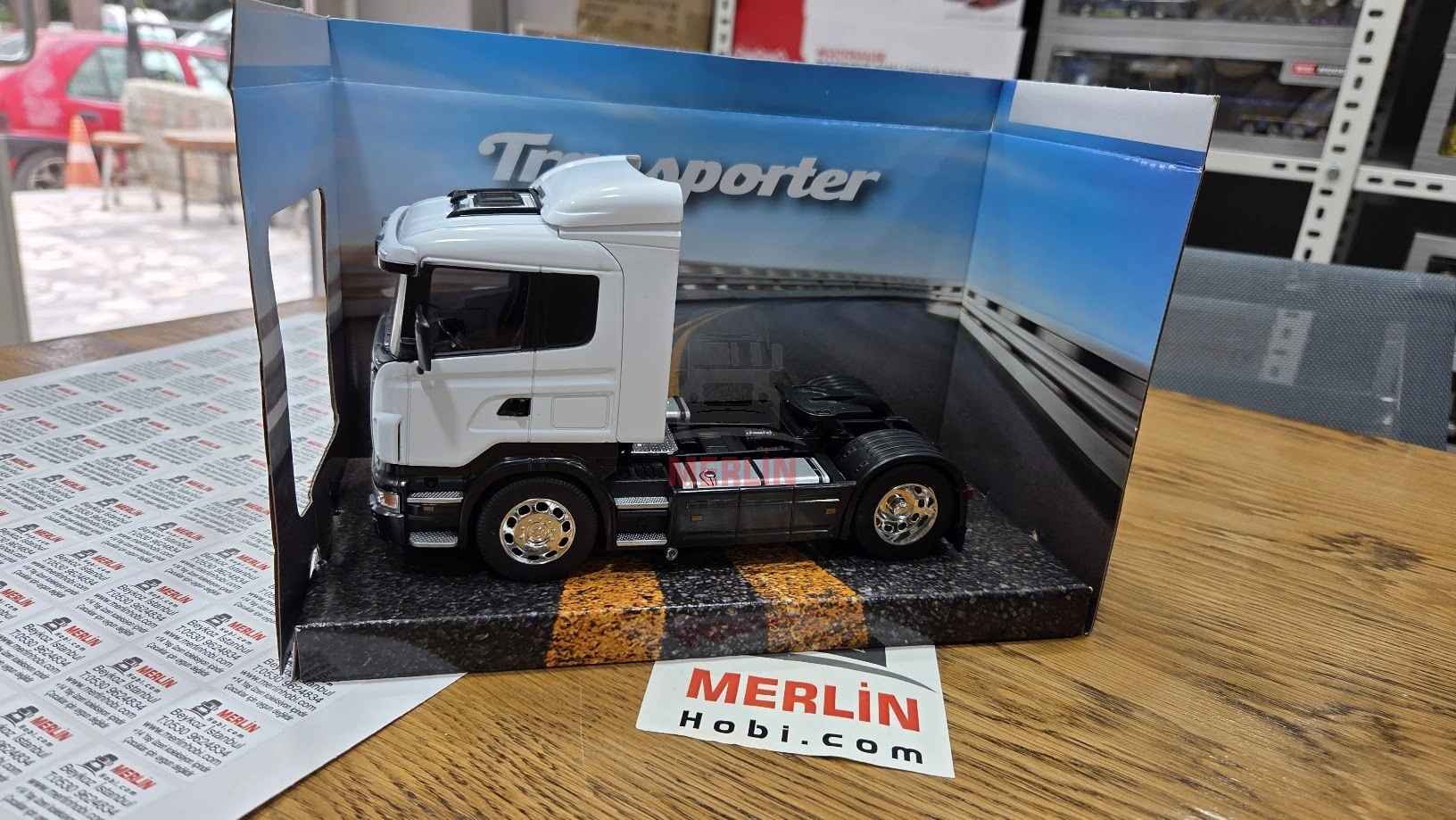 1/32 Welly SCANİA R470 2012  - BEYAZ